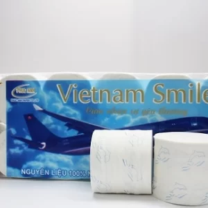 Khăn giấy vệ sinh cao cấp Phúc Anh Vietnam Smiles 12 cuộn nhỏ